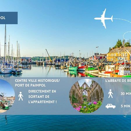 Magnifique T2 Coeur De Ville Port A Pieds Paimpol Esterno foto